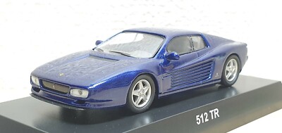 1/64 Kyosho FERRARI 512 TR TESTAROSSA BLUE diecast car model | eBay