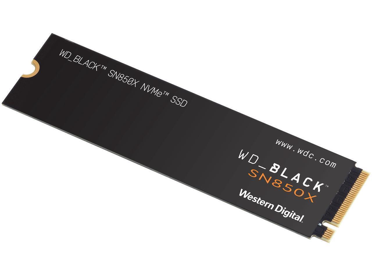 WD BLACK 4TB SN850X NVMe Internal Gaming SSD Solid State Drive