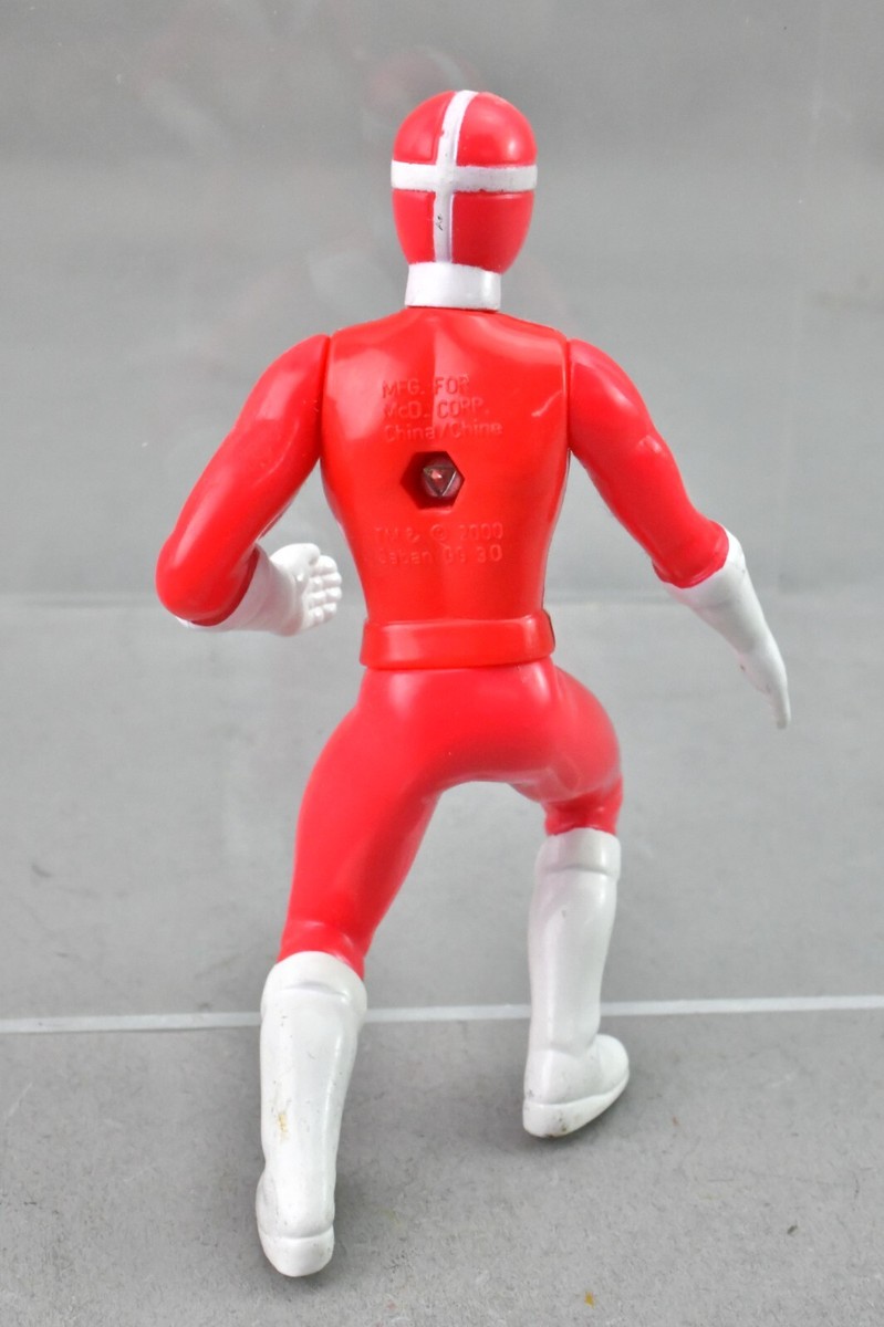 Power Rangers Lightspeed rescue Red Ranger Mcdonalds 4