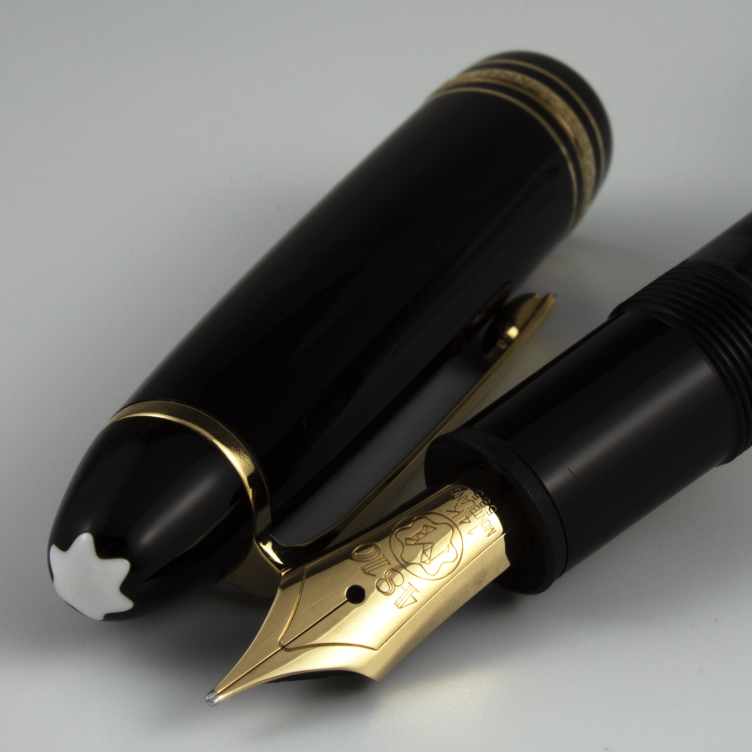 Montblanc Meisterstück No. 146 Fountain Pen Single Tone 14k Nib | eBay