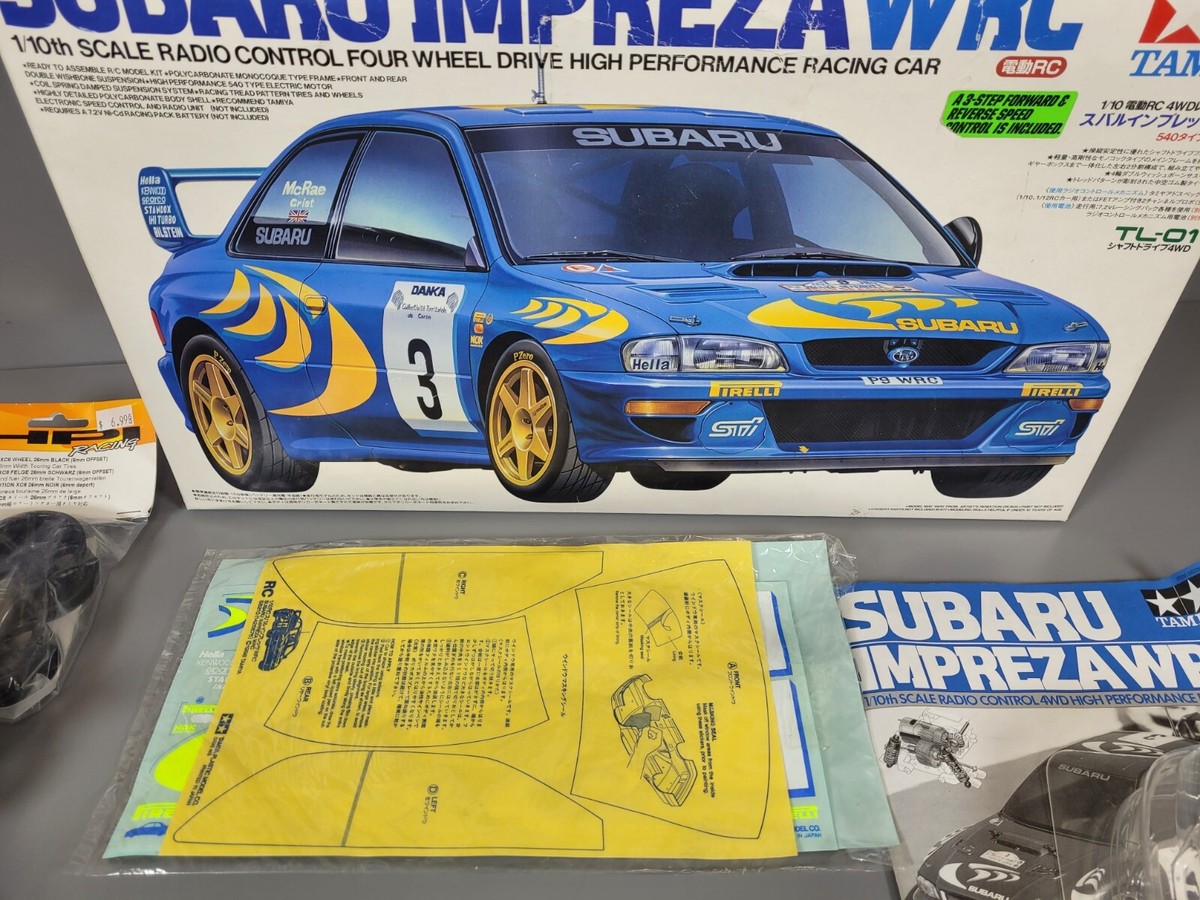 Tamiya 1/10 R/C Subaru Impreza WRC Race Car TL-01 Chassis Limited