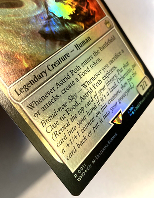 Extended Art Foil】MTG Astrid Peth x4 Extended Art Foil】MTG