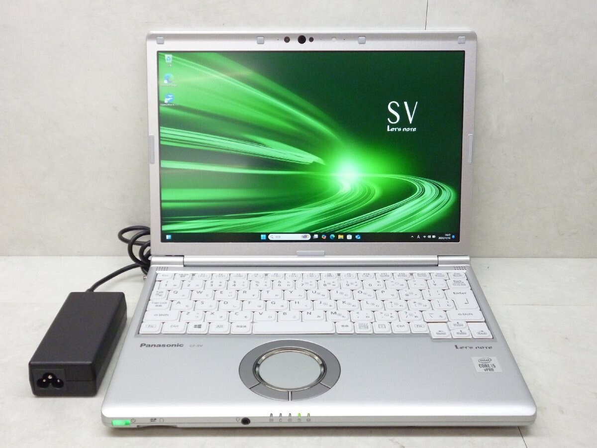 ⑮ Lets Note CF-SV9 16GB 1TB MS Office Panasonic Let's note CF-SV9