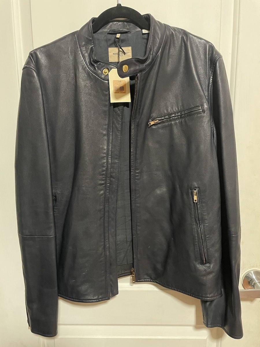 Levi's Made & Crafted Goat Leather Biker Jacket Medium Made In