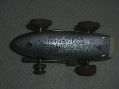 VINTAGE SCHUCO CAR WIND UP MICRO RACER 1043 GERMANY RACING #7