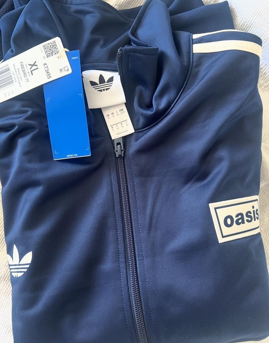adidas x oasis ファイヤーバード ネイビー S OASIS x Adidas TOUR