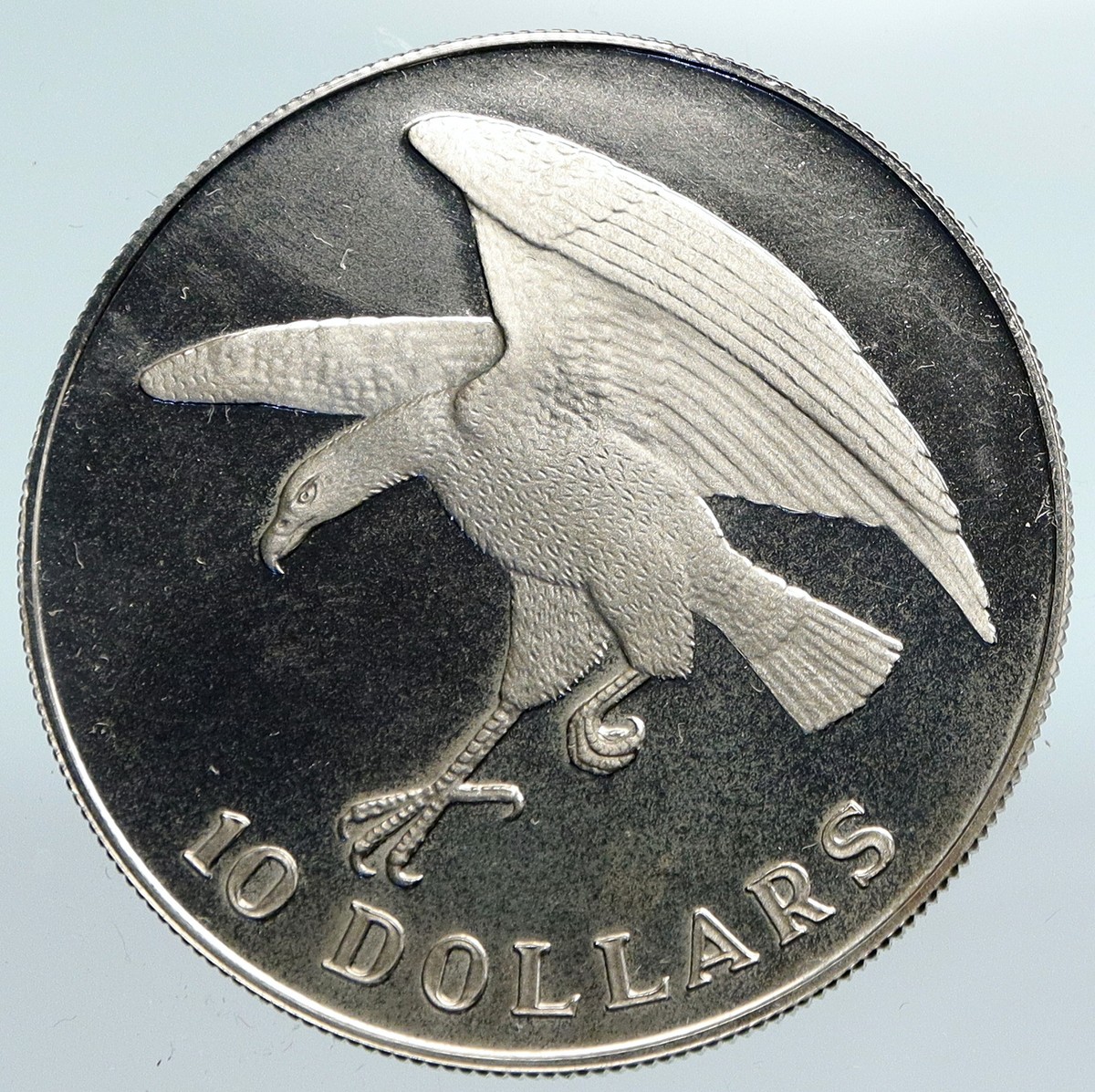 シンガポール 10ドル 銀貨 1972年 稀少発行枚数シンガポール共和国シー