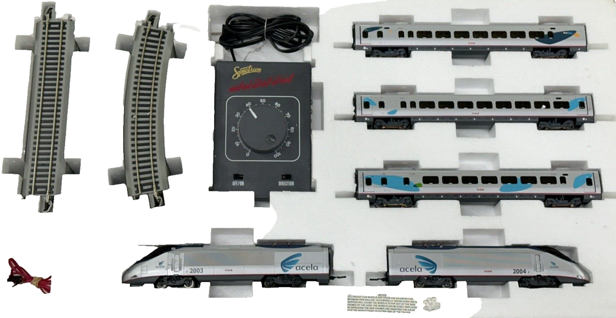 HOゲージ Acela Express 6両セット(BACHMANN) BACHMANN AMTRAK ACELA