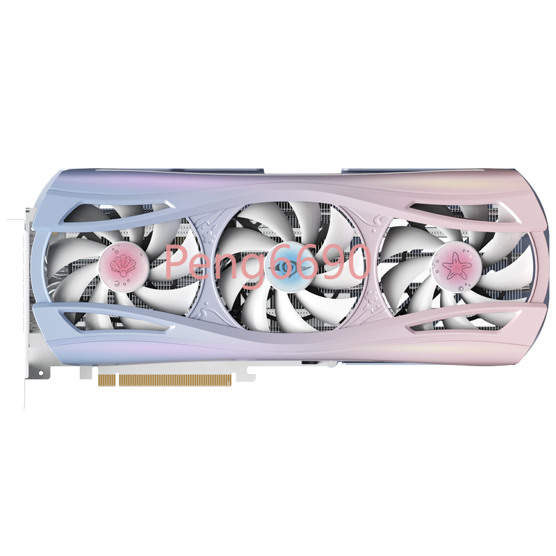 Yeston AMD Radeon RX9070XT Sakura 16G Atlantis OC GDDR6 Graphics