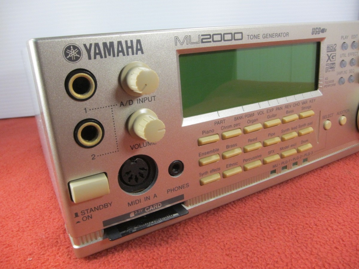 冬*星様 YAMAHA XG音源 MU2000 音源モジュール 中古品 YAMAHA MU2000