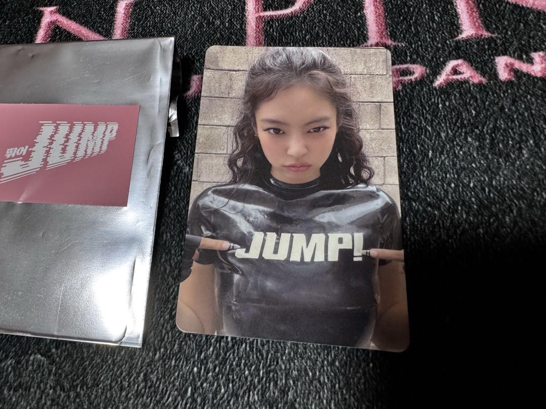 BLACKPINK JENNIE トレカ BLACKPINK JUMP グッズ weverse特典トレカ