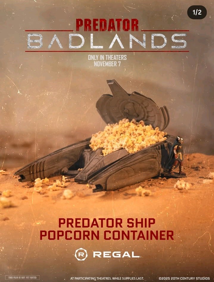 数量限定！ バッドランド プレデターポップコーンBOX Predator