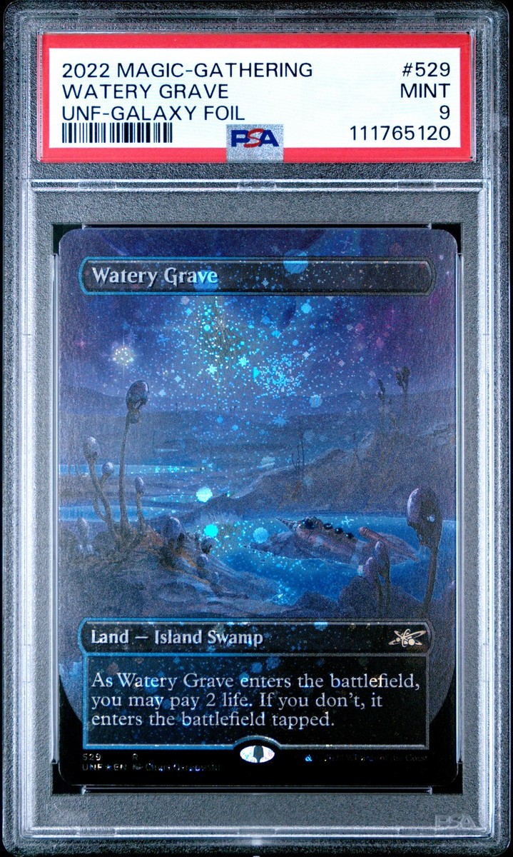 Buy Watery Grave (Borderless) (Galaxy Foil) Unfinity Foil online