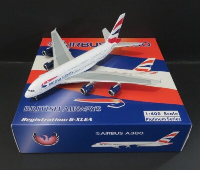 Phoenix Models. British Airways Airbus A380. G-XLEA 1: 400 Scale