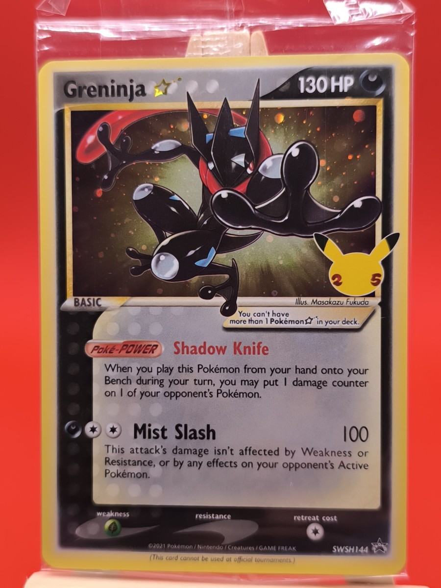 英語版】 未開封 ゲッコウガ ☆ ゴールドスター Greninja 144 Pokemon