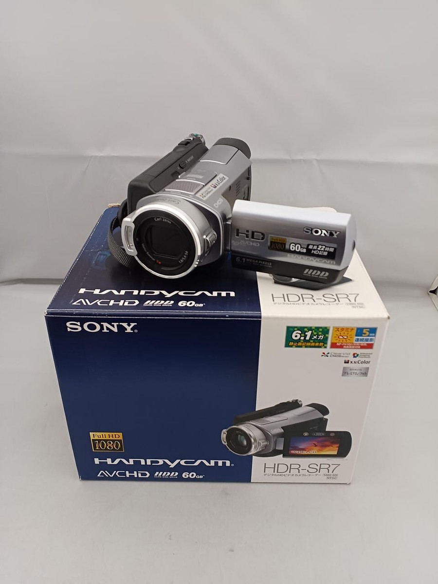 Sony HDR-SR7 Digital HD Video Camera Recorder 60GB Camcorder | eBay