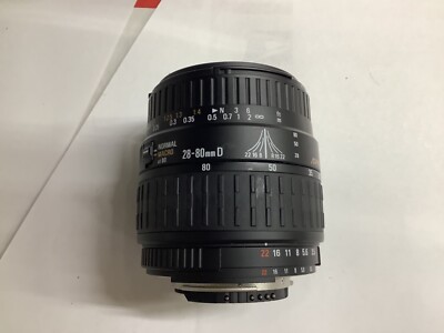 Sigma Zoom 28-80mm f/3.5-5.6 II Macro Asperhical Camera Lens for