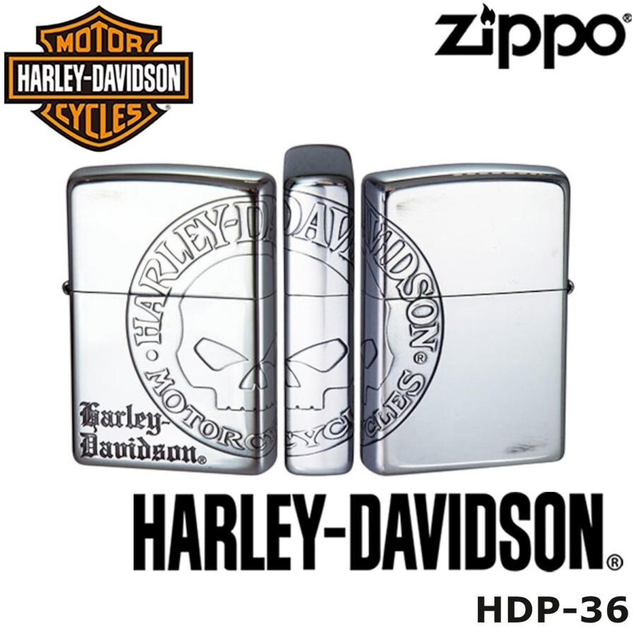 ZIPPO/HARLEY-DAVIDSON : Cigarette Oil Lighter : JAPAN LIMITED