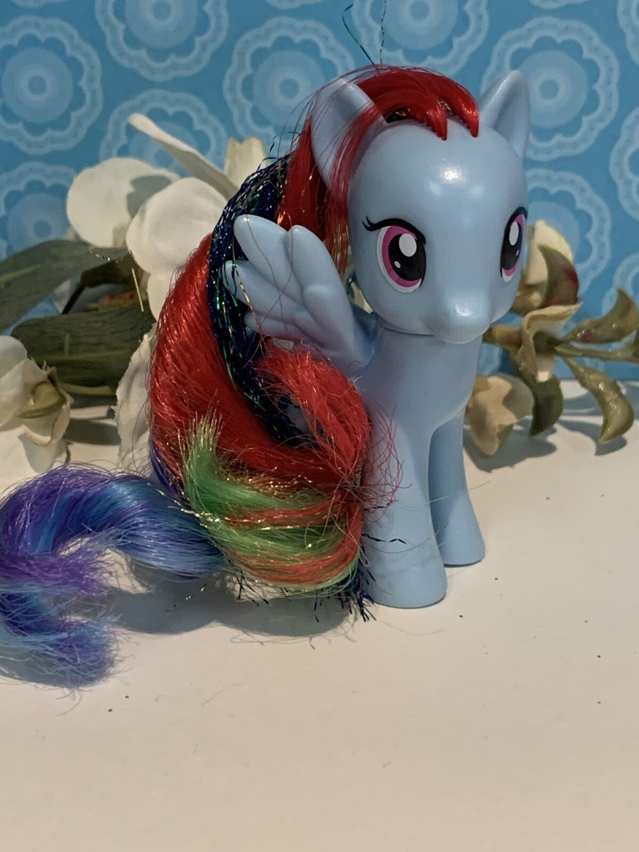 My Little Pony MLP Rainbow Dash Rainbow Power Tinsel Brushable