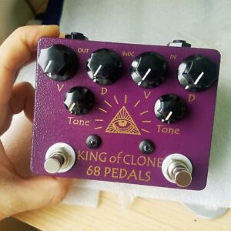 68 Pedals King of Clone Overdrive KOT King of Tone Original Clone