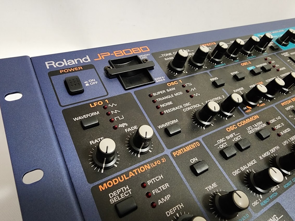 Roland JP-8080 シンセサイザー 音源モジュール 伝説の名機 Roland JP