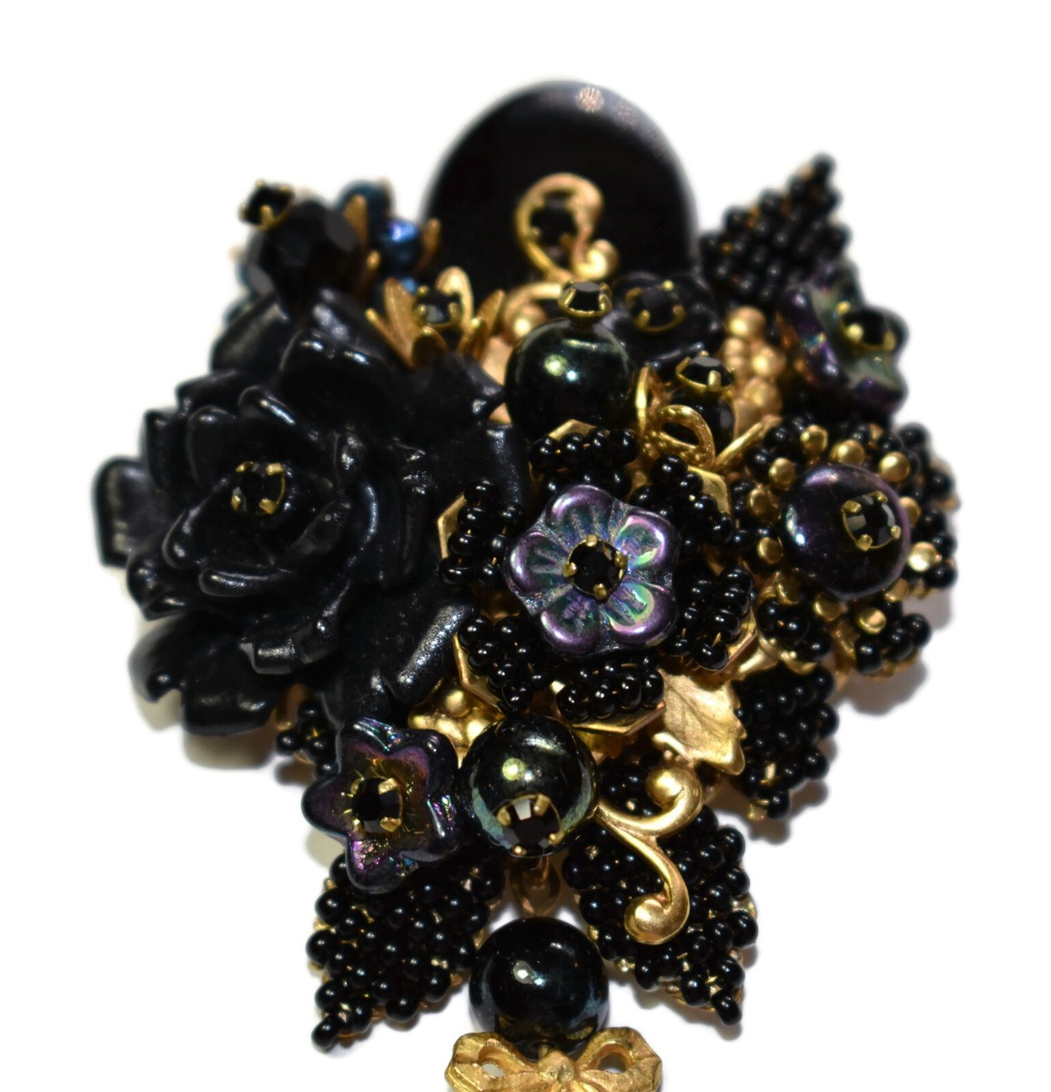 希少 ストア IAN St.GIELAR イアンセントジラー 大ぶり ブローチ