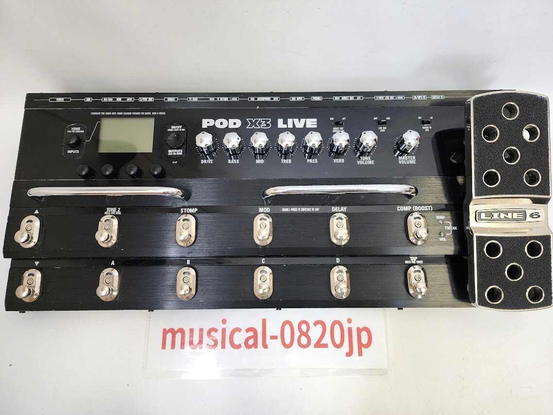 Line 6 POD X3 Live Guitar Multi-Effects | eBay
