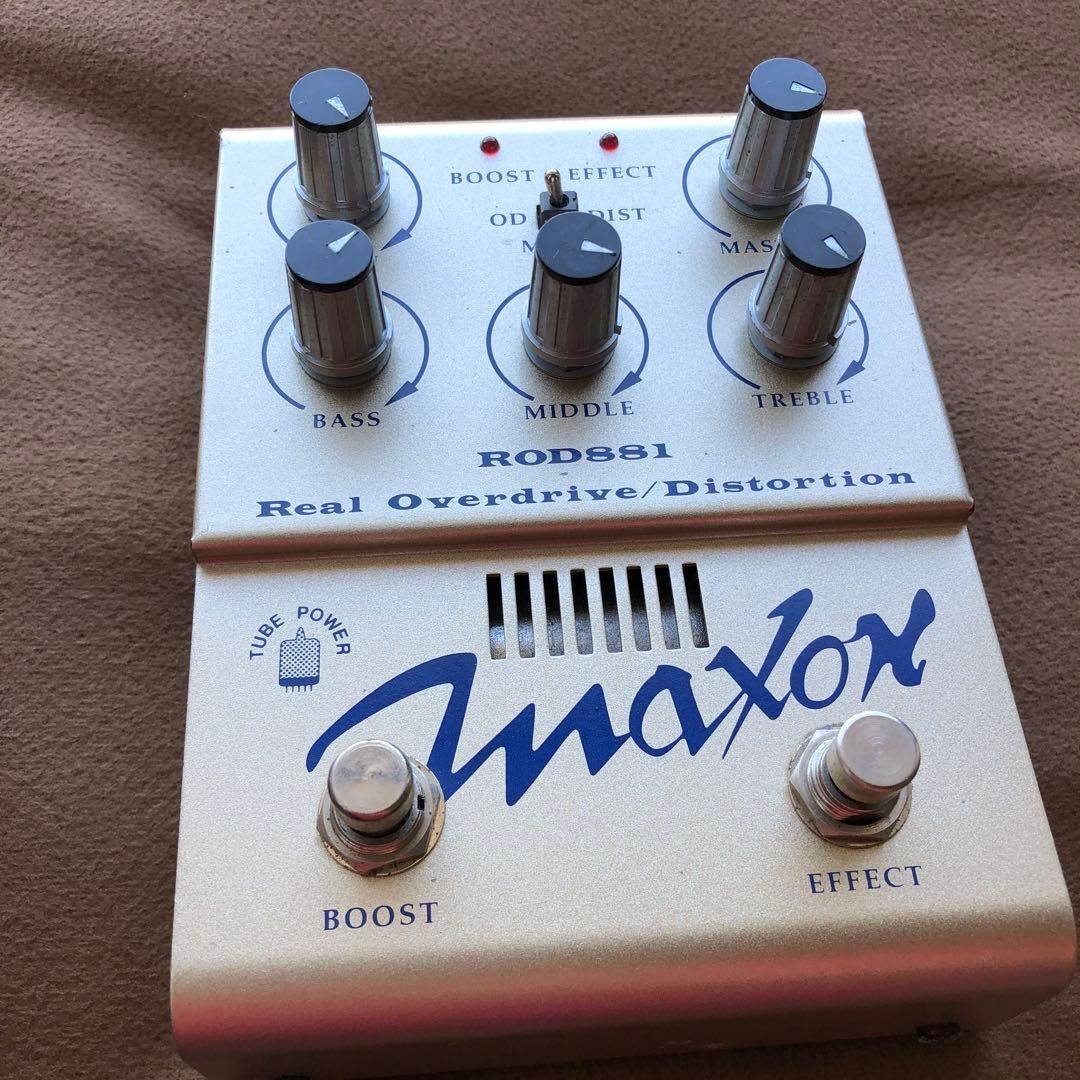MAXON ROD881 Real Tube Overdrive / Distortion Good Condition | eBay