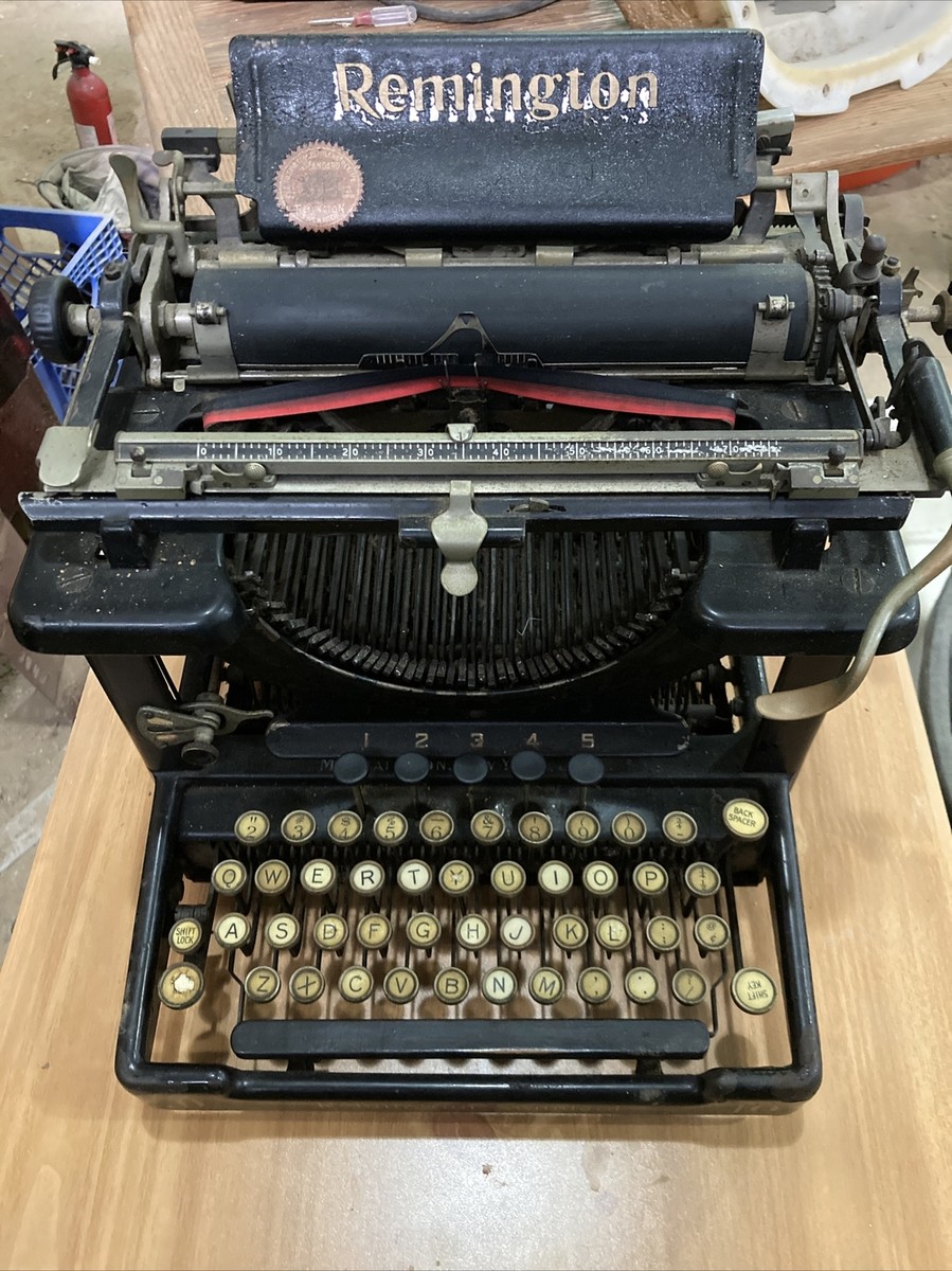 Remington model 10 antique standard typewriter | eBay