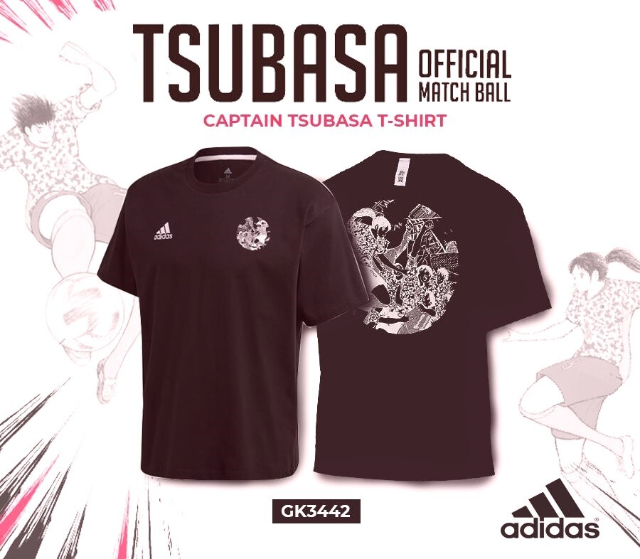 Adidas Captain TSUBASA Supercampeones T-Shirt Men L Japan GK3442 +