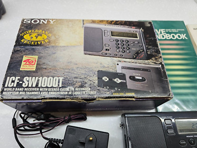 SONYソニー カセットレコーダー付ラジオICF-SW1000TSの付属品のみ SONY
