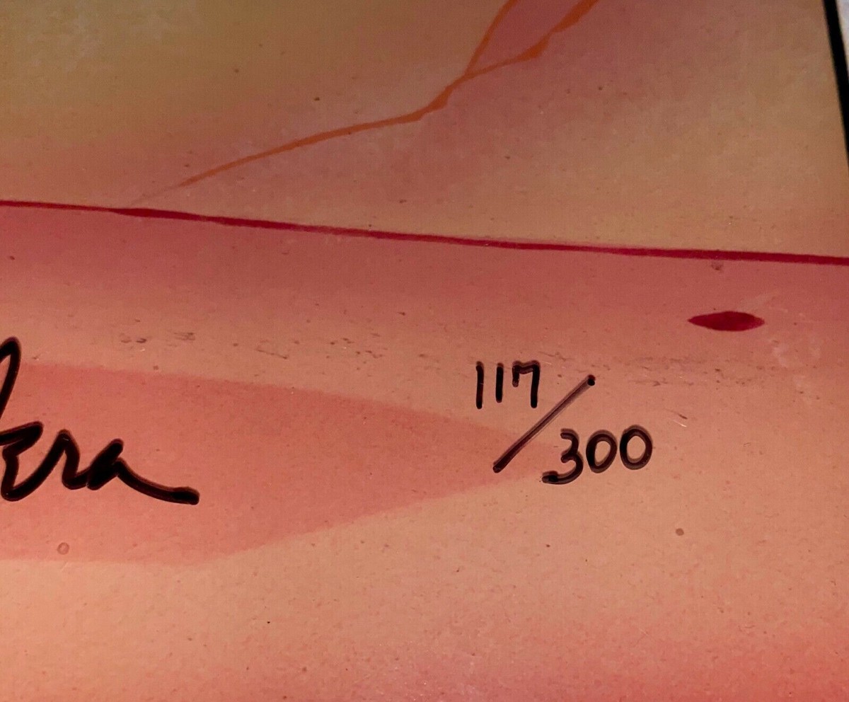 超希少フリントストーン セル小石 ハンナバルベラ サイン入りEm Dino