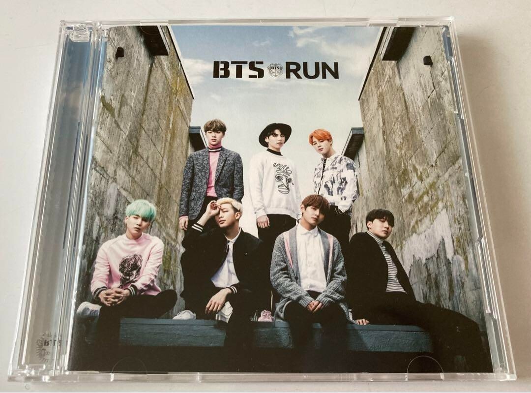 BTS】Bangtan Boys RUN CD DVD 1st Press Limited Edition Japanese