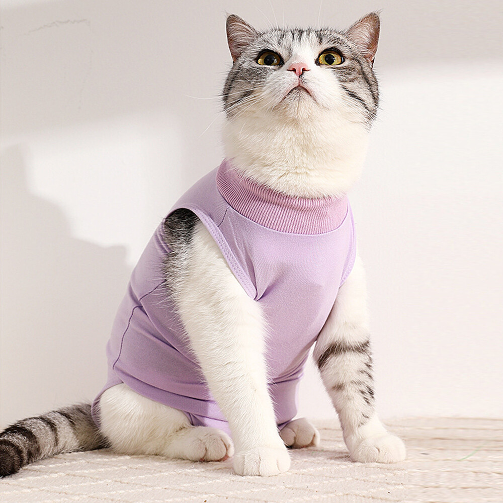 Pet Surgery Post Operative Clothes Cat Recovery Suit Cotton Dog