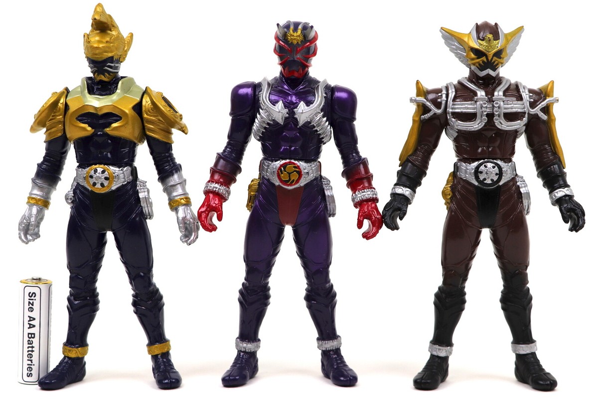 Masked Kamen Rider HIBIKI（Set of 3）EX Sofubi Vinyl I・T・A・T