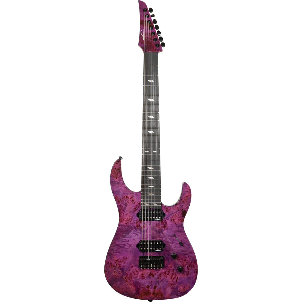ギター Y1052 gfc GNRF7-300 Satin Purple Burl Y1052 gfc GNRF7-300
