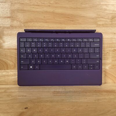 Microsoft 1561 Surface Pro 2 Purple Slim Magnetic Keyboard Folio