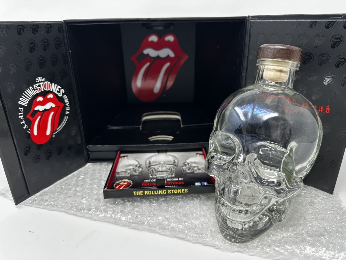 Crystal Head Vodka ROLLING STONES 50th Anniversary Edition 750ml
