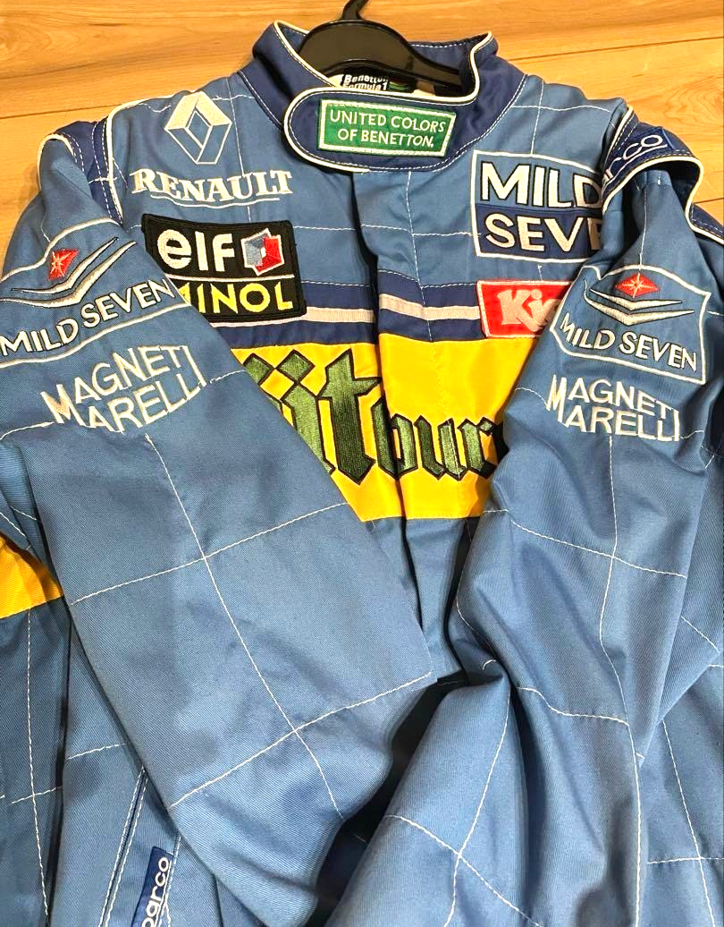 Benetton F1 Racing Jacket 90s Sparco Mild Seven Schumacher