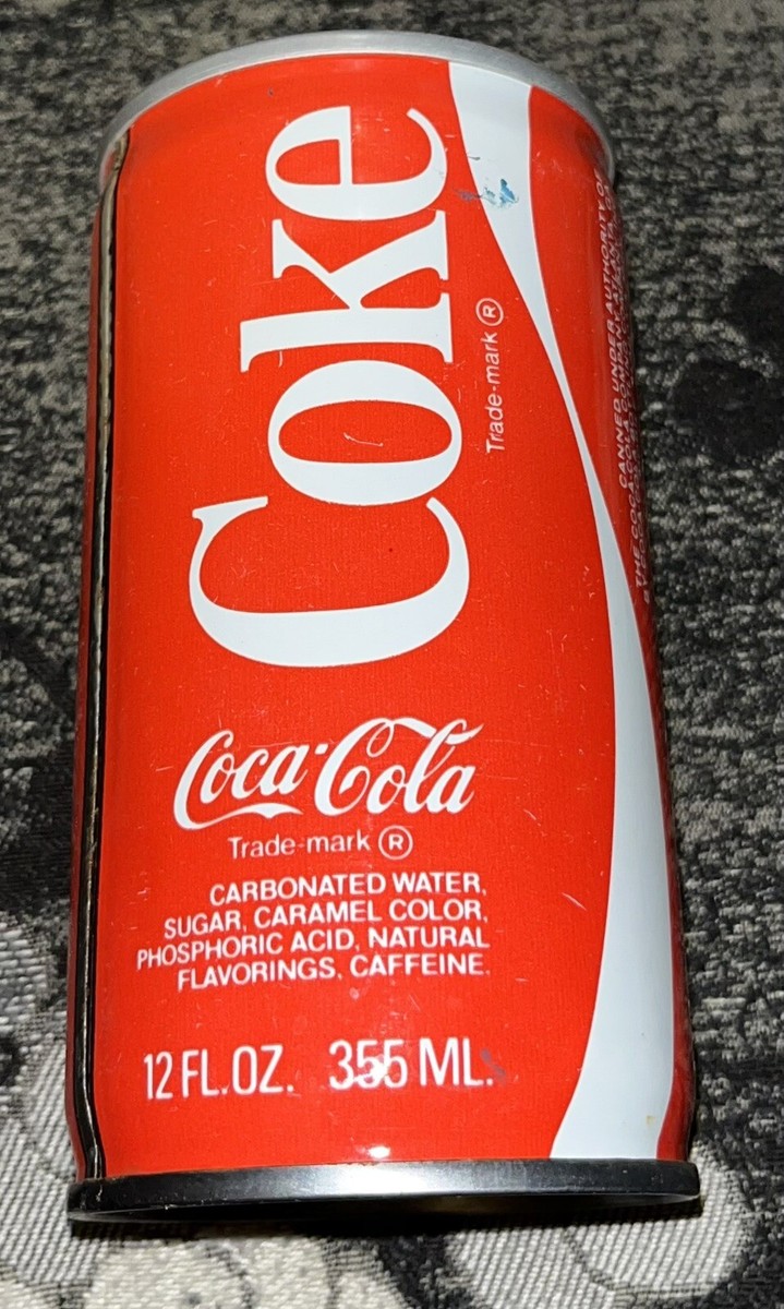 VINTAGE COCA COLA 75 YEARS OF REFRESHMENT PULL TAB STEEL CAN | eBay