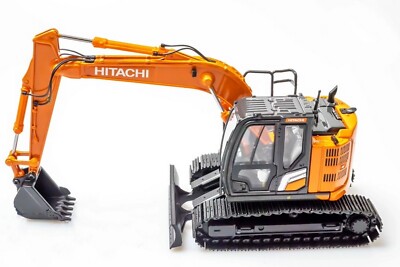 1/50 Hitachi ZAXIS 135US-7 Compact Excavator Metal Tracks Diecast