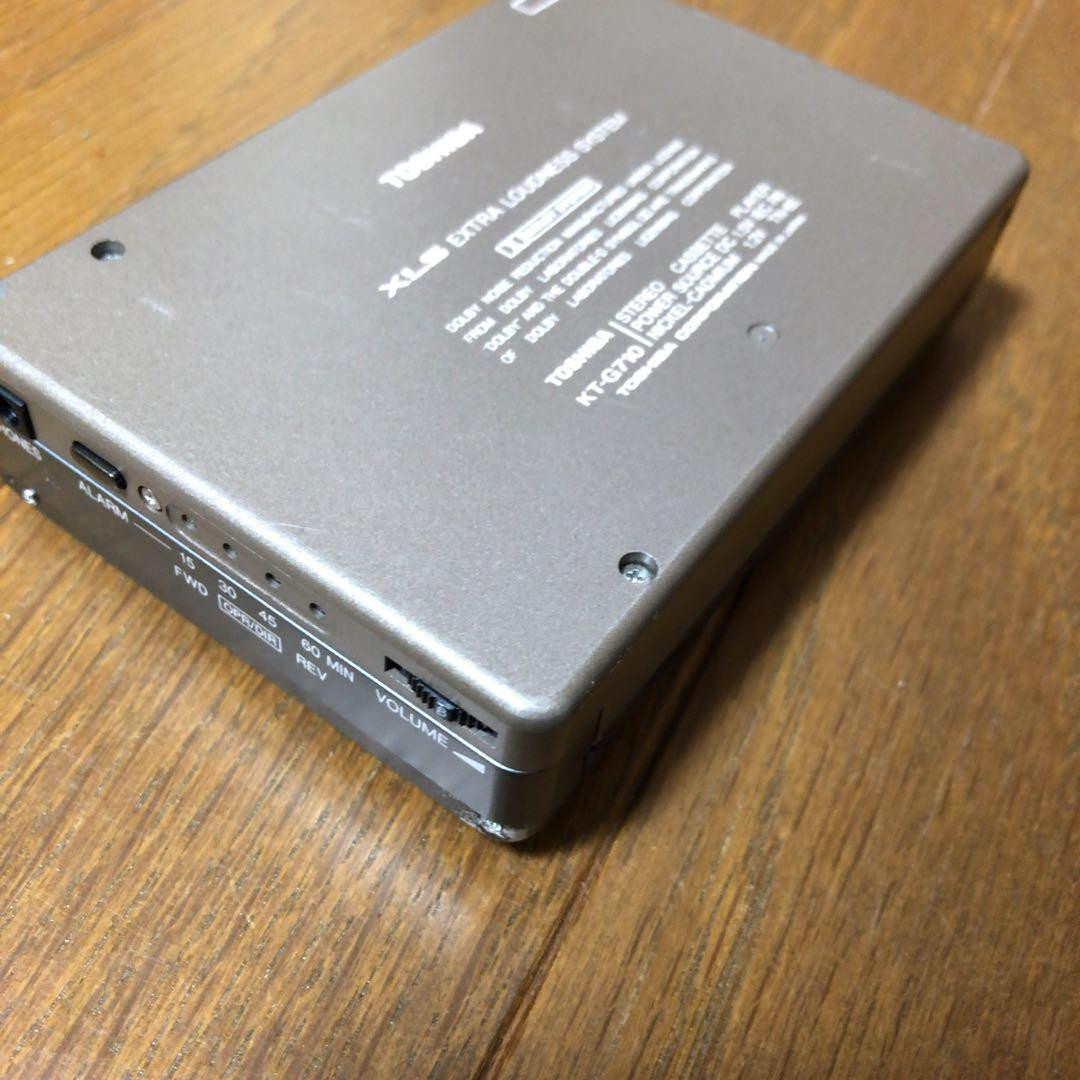 WALKY カセットプレーヤー TOSHIBA KT-G710 【公式通販】