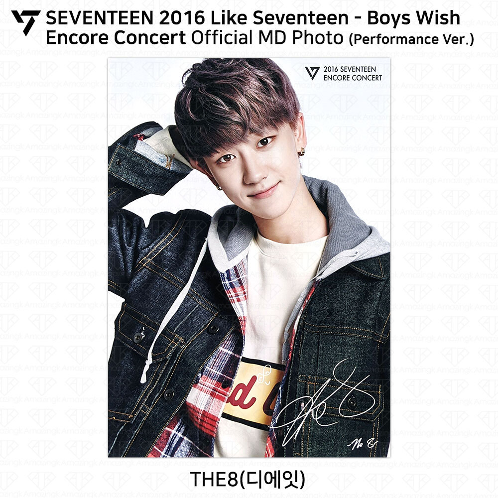 SEVENTEEN 2016 アンコン フォトカードセットABCD Like Seventeen Boys