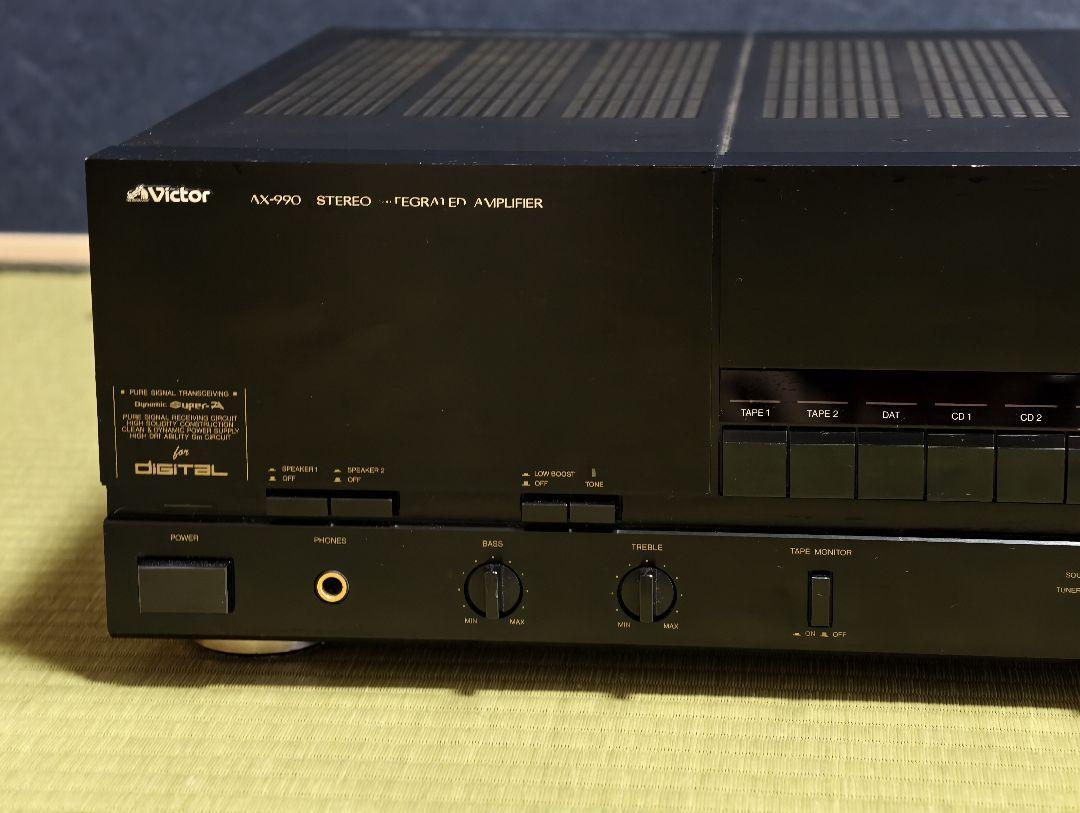 動作確認・名機】Victor AX-990 プリメインアンプ 動作確認・名機