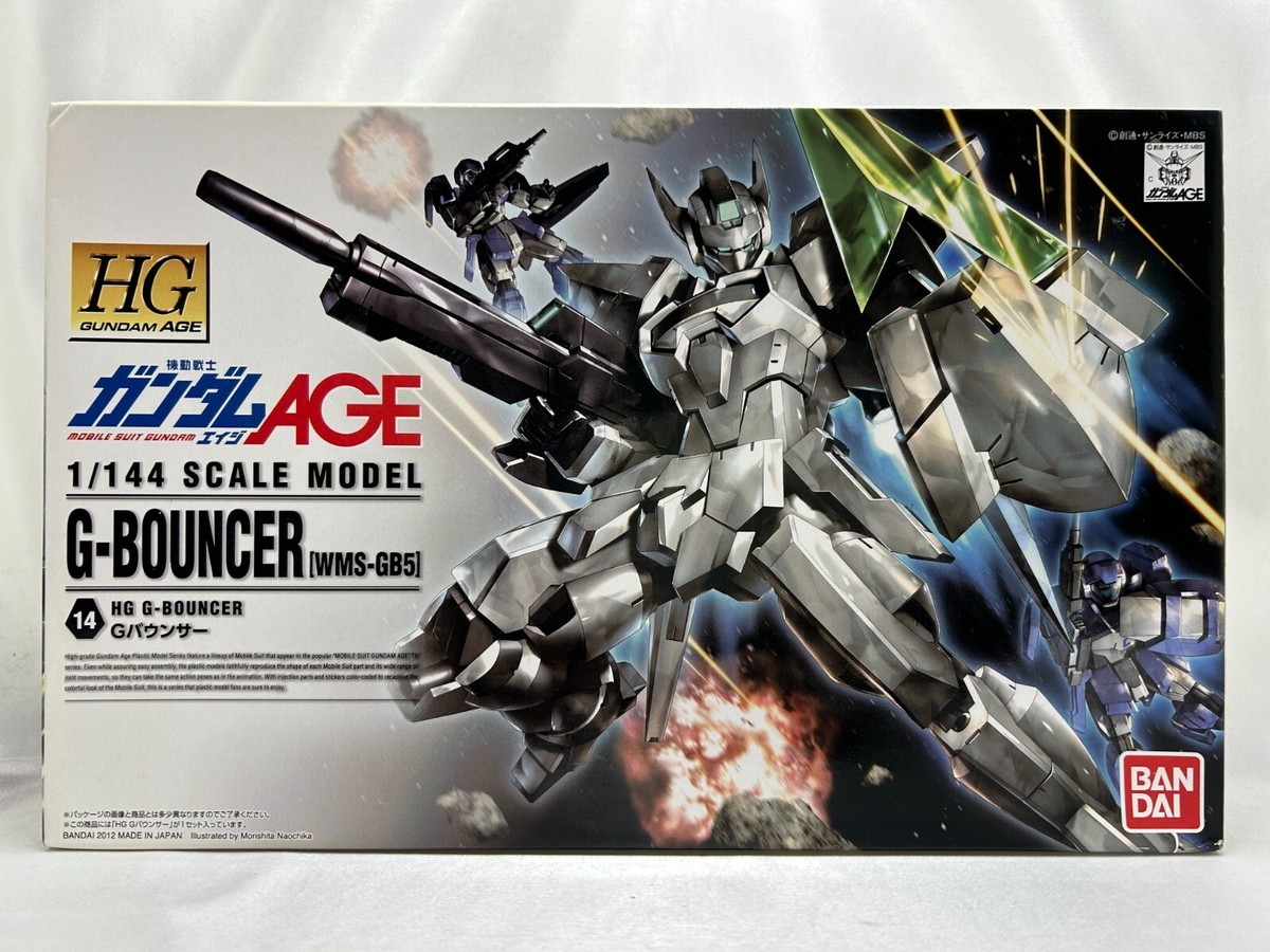 BANDAI HG 1/144 Gundam AGE G-Bouncer WMS-GB5 Colored Plastic Model