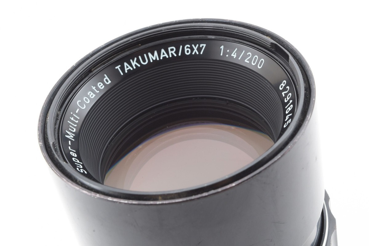 フィルムカメラ PENTAX 6x7 TTL TAKUMAR 200mm f/4 399 フィルムカメラ