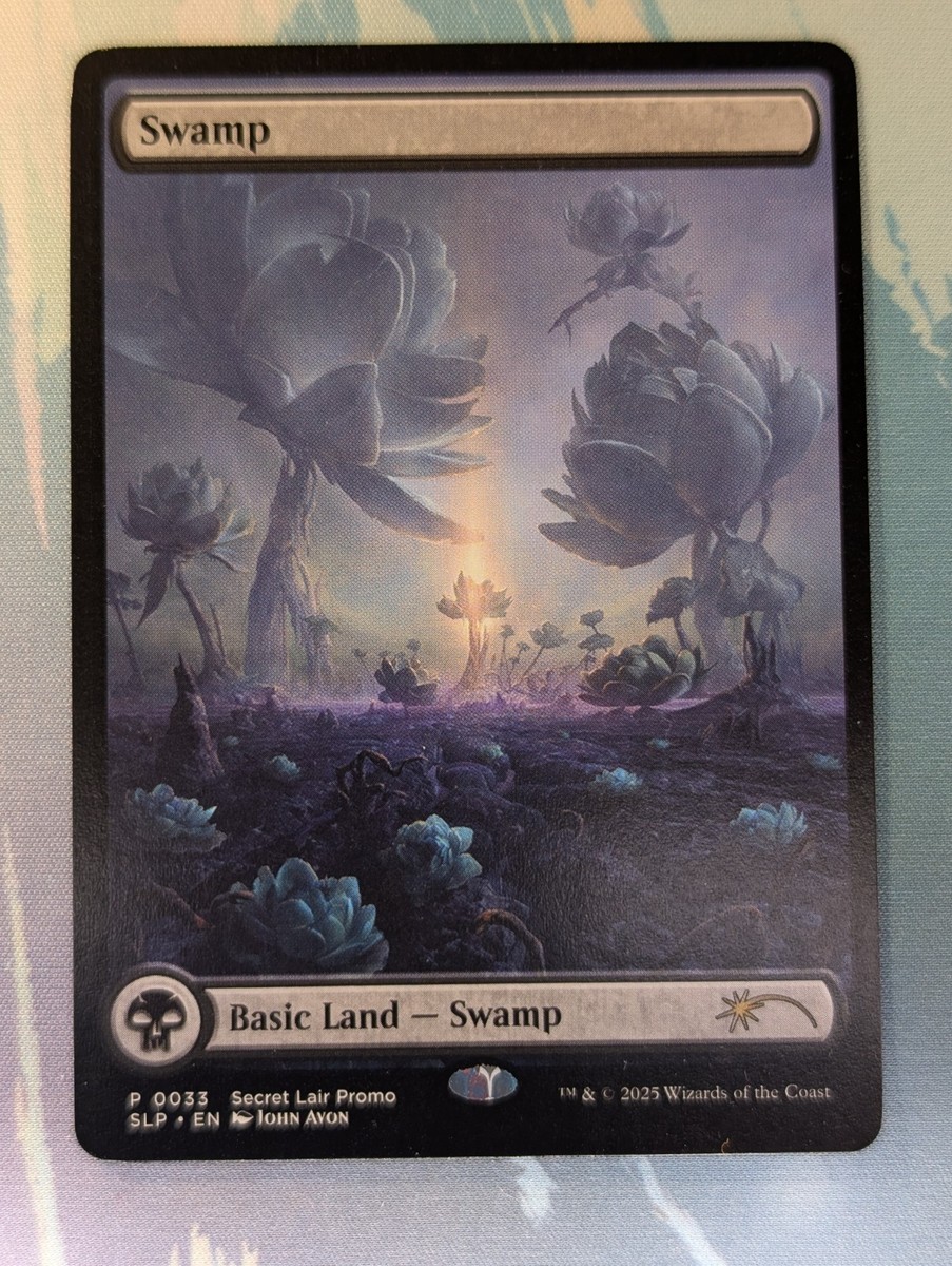 MTG 沼/Swamp Foil John Avon Secret Lair① Swamp · Secret Lair