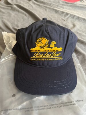 NEW AIME LEON DORE unisphere SnapBack hat cap in navy | eBay
