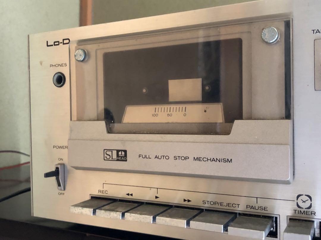 HITACHI] Lo-D Stereo Cassette Deck D-460 | eBay