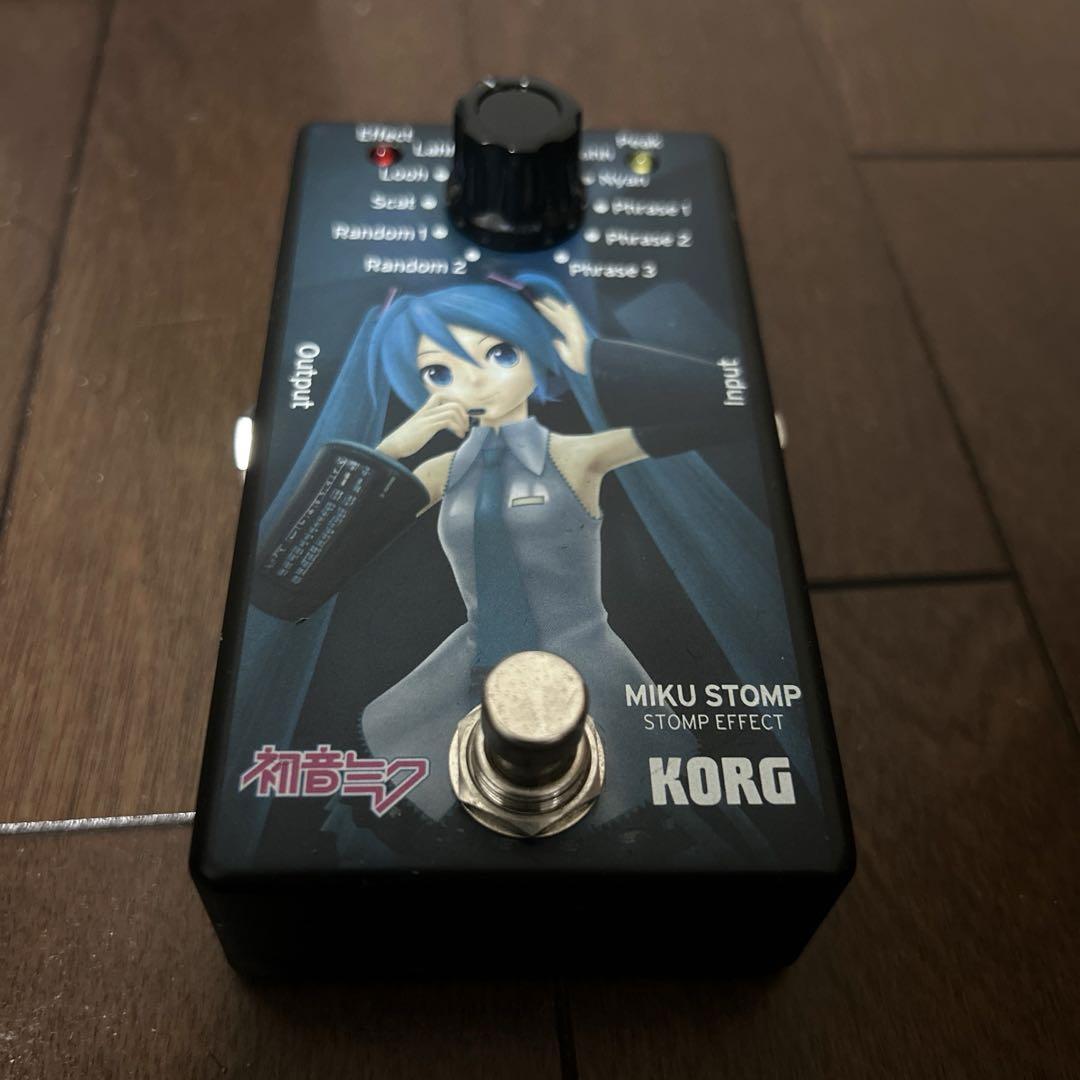 KORG Miku Stomp Vocaloid Guitar Effects Pedal Used very good